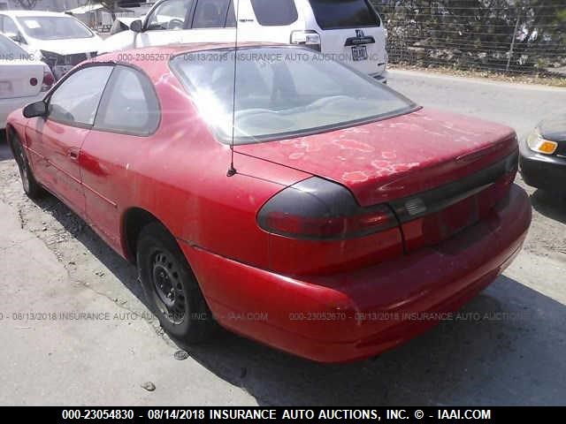 4B3AU42YXTE337902 - 1996 DODGE AVENGER ES RED photo 3