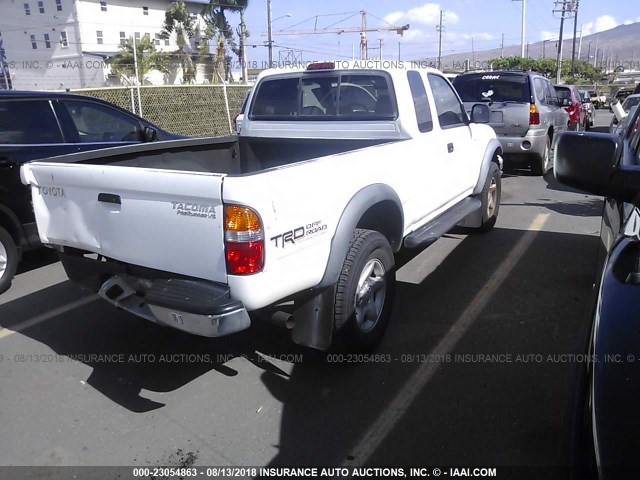 5TESN92N73Z206962 - 2003 TOYOTA TACOMA XTRACAB PRERUNNER 白色 照片 4