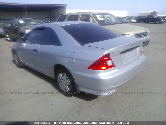 1HGEM22165L012799 - 2005 HONDA CIVIC DX VP Gümüş foto 3