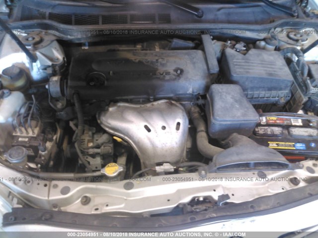 4T1BE46K89U345885 - 2009 TOYOTA CAMRY SE/LE/XLE 银色 照片 10