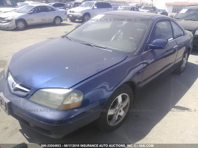 19UYA42423A003764 - 2003 ACURA 3.2CL BLUE photo 2