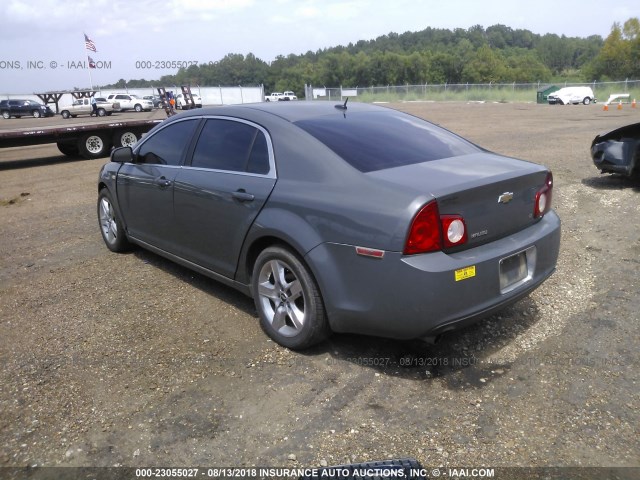 1G1ZH57B58F172076 - 2008 CHEVROLET MALIBU 1LT ვერცხლისფერი ფოტო 3