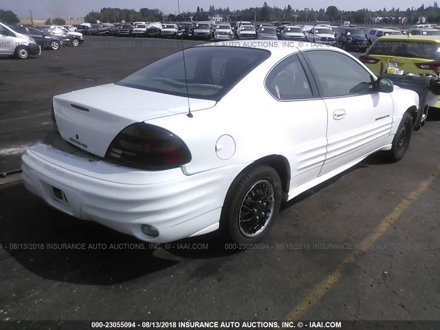 1G2NF12T5YM785464 - 2000 PONTIAC GRAND AM SE1 WHITE photo 4