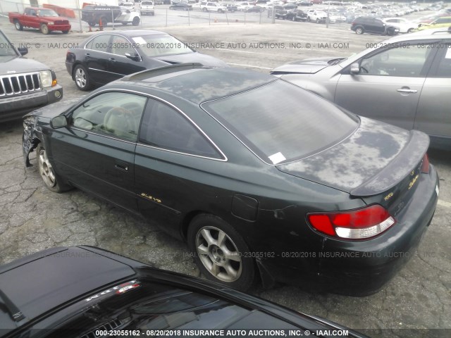 2T1CF22P9YC330822 - 2000 TOYOTA CAMRY SOLARA SE/SLE Yaşıl foto 3