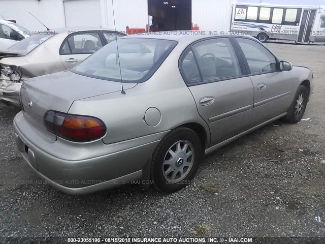 1G1NE52M8X6265723 - 1999 CHEVROLET MALIBU LS ბეჟი ფოტო 4