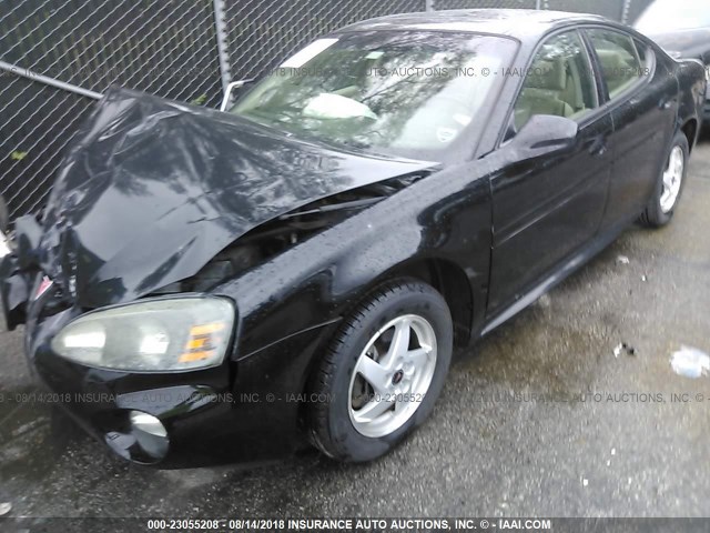 2G2WS522041311054 - 2004 PONTIAC GRAND PRIX GT2 შავი ფოტო 2