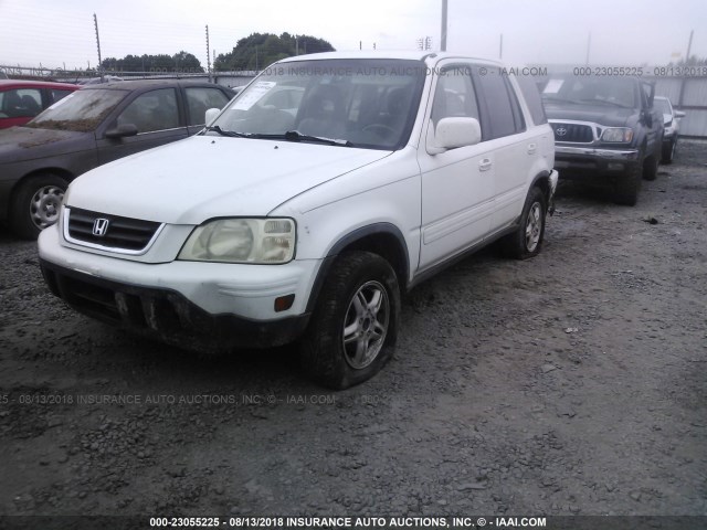 JHLRD1872YS013709 - 2000 HONDA CR-V SE/EX WHITE photo 2