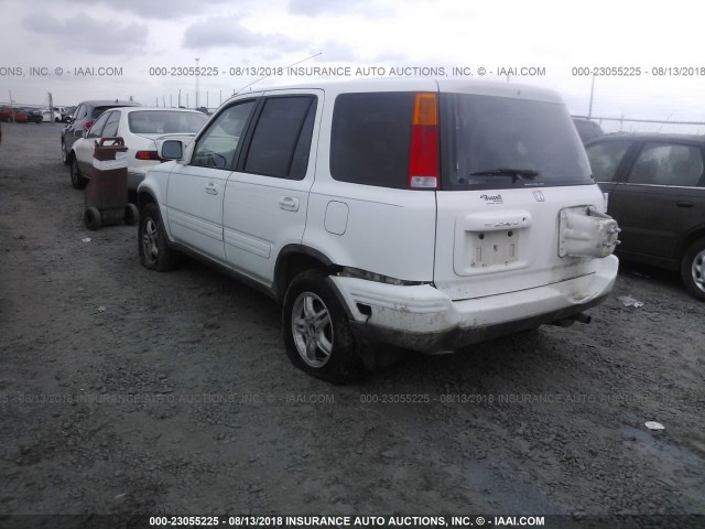 JHLRD1872YS013709 - 2000 HONDA CR-V SE/EX WHITE photo 3