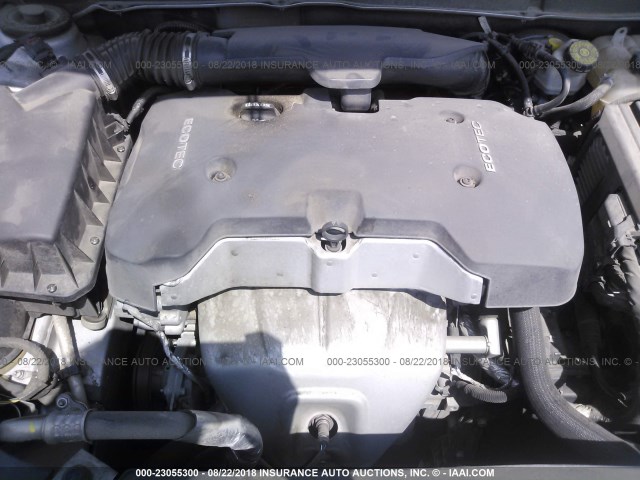 1G11C5SL0FF190039 - 2015 CHEVROLET MALIBU 1LT SILVER photo 10