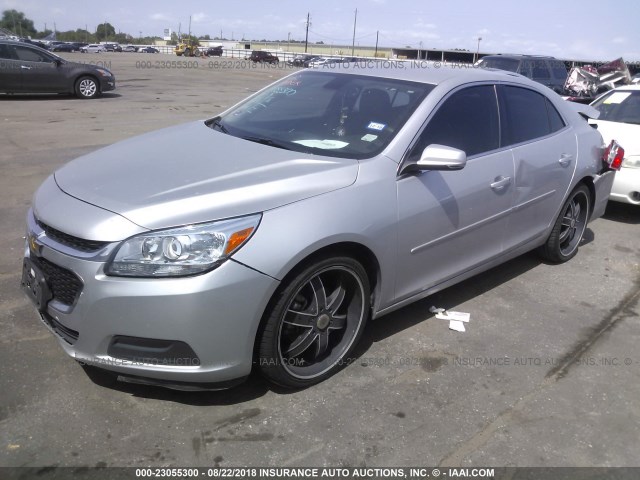 1G11C5SL0FF190039 - 2015 CHEVROLET MALIBU 1LT SILVER photo 2