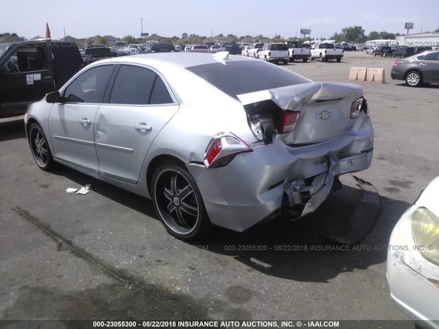1G11C5SL0FF190039 - 2015 CHEVROLET MALIBU 1LT SILVER photo 3