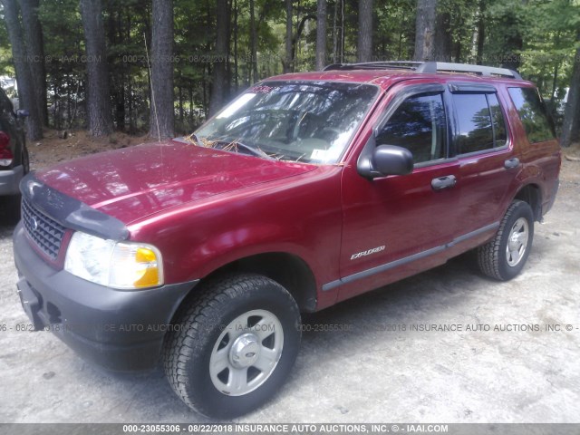 1FMZU62K05UA76147 - 2005 FORD EXPLORER XLS/XLS SPORT RED photo 2