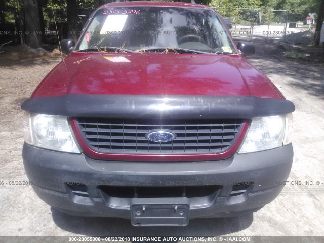 1FMZU62K05UA76147 - 2005 FORD EXPLORER XLS/XLS SPORT RED photo 6