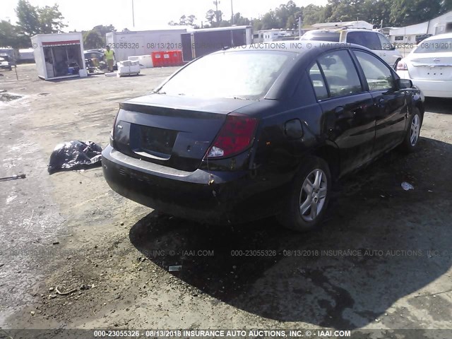 1G8AJ55F87Z200989 - 2007 SATURN ION LEVEL 2 黑色 照片 4
