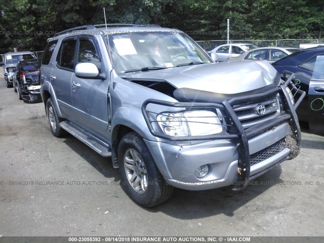 5TDBT48A63S204646 - 2003 TOYOTA SEQUOIA LIMITED GRAY photo 1