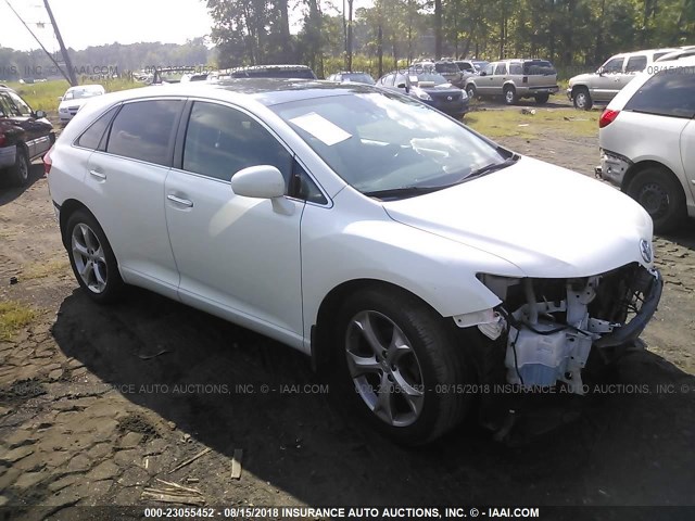 4T3BK11AX9U019972 - 2009 TOYOTA VENZA WHITE photo 1