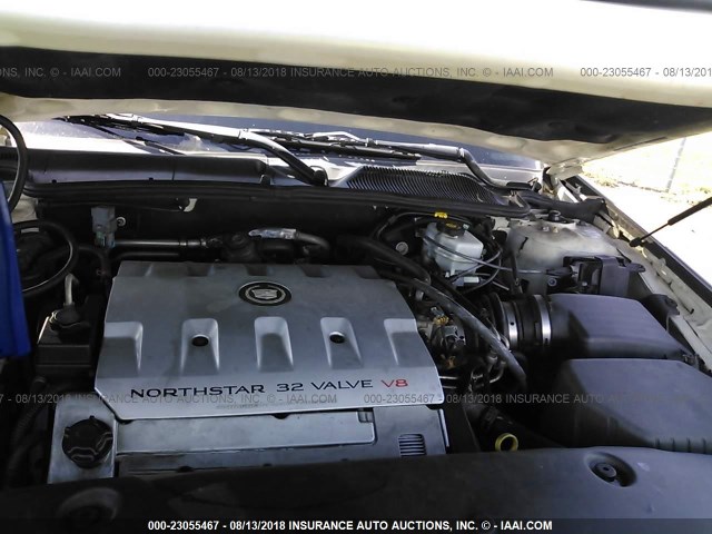 1G6KD54Y03U177898 - 2003 CADILLAC DEVILLE CREAM photo 10