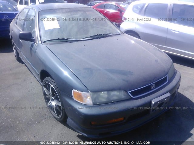 1HGCD5683VA150716 - 1997 HONDA ACCORD VALUE GREEN photo 1