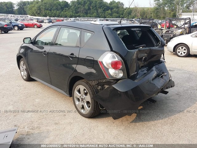 5Y2SP67009Z441357 - 2009 PONTIAC VIBE BLACK photo 3