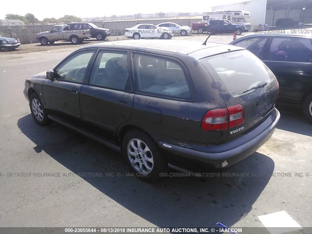 YV1VW2556YF581804 - 2000 VOLVO V40 TURQUOISE photo 3