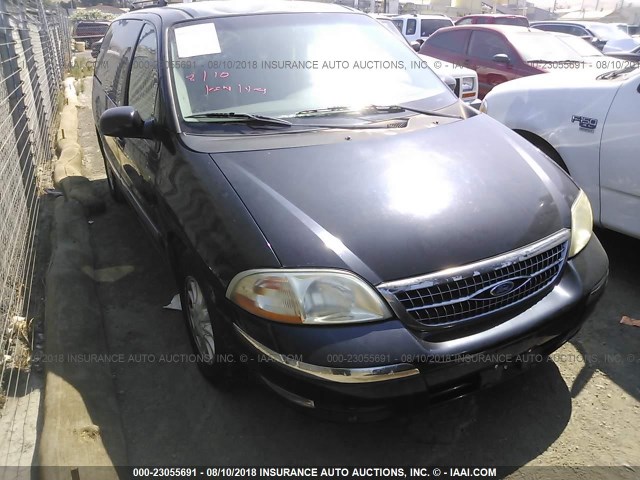 2FMZA5249XBA66861 - 1999 FORD WINDSTAR SE BLACK photo 1