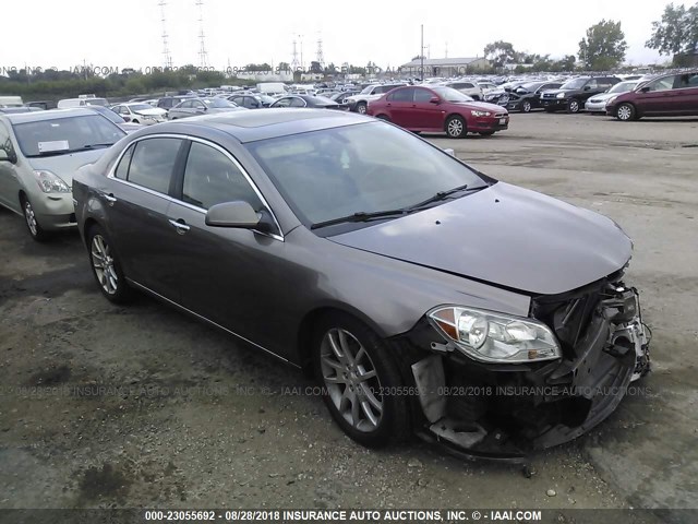 1G1ZG5E7XCF165912 - 2012 CHEVROLET MALIBU LTZ 棕色 照片 1