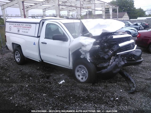 1GCNCNEH7HZ335868 - 2017 CHEVROLET SILVERADO C1500/C1500  LS WHITE photo 1