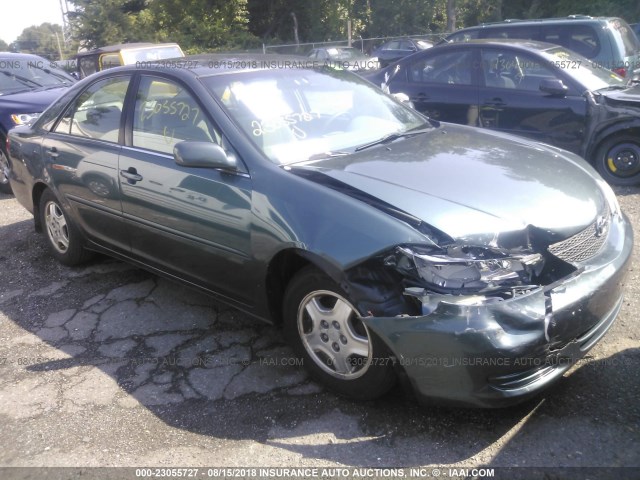 4T1BE32K12U626884 - 2002 TOYOTA CAMRY LE/XLE/SE 绿色 照片 1