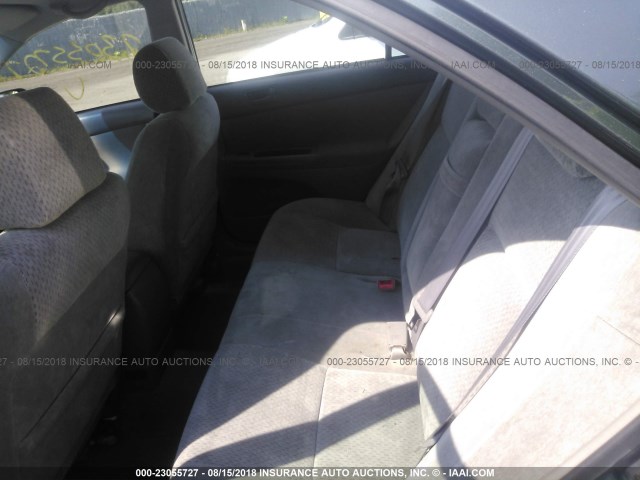 4T1BE32K12U626884 - 2002 TOYOTA CAMRY LE/XLE/SE 绿色 照片 8