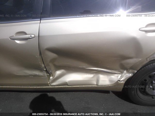 4T1BF3EK0BU615464 - 2011 TOYOTA CAMRY SE/LE/XLE 金色 照片 6