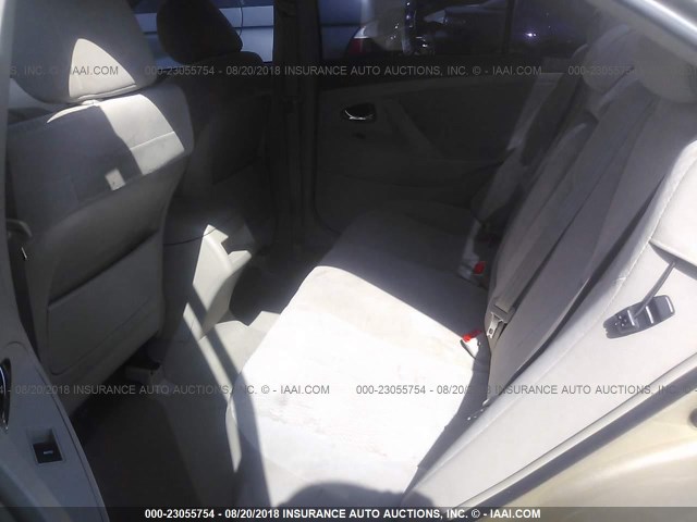 4T1BF3EK0BU615464 - 2011 TOYOTA CAMRY SE/LE/XLE 金色 照片 8