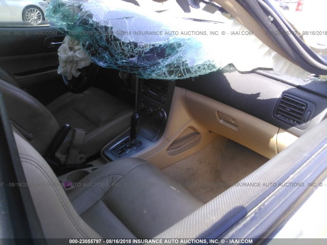 JF1SG65613H733898 - 2003 SUBARU FORESTER 2.5XS Or photo 5