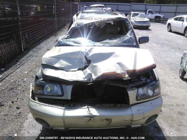 JF1SG65613H733898 - 2003 SUBARU FORESTER 2.5XS Or photo 6
