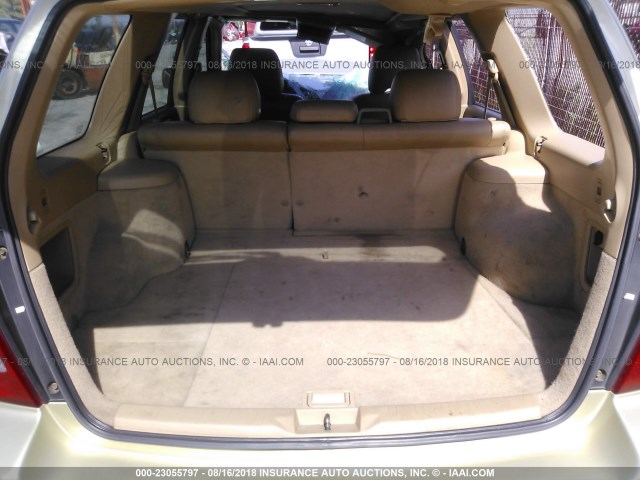 JF1SG65613H733898 - 2003 SUBARU FORESTER 2.5XS Or photo 8