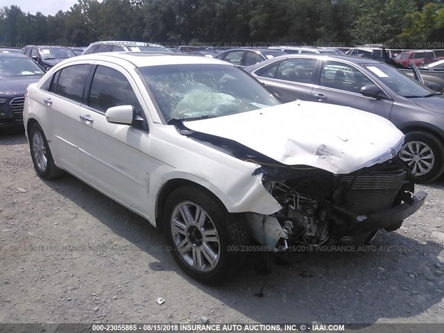 1C3LC66M67N563654 - 2007 CHRYSLER SEBRING LIMITED WHITE photo 1