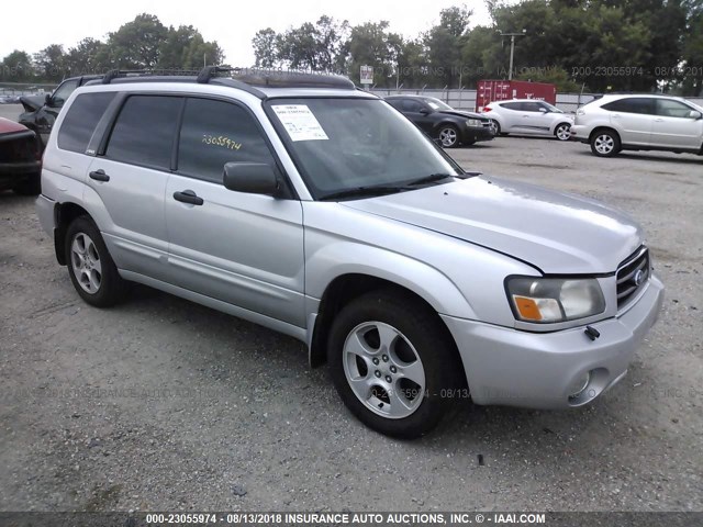 JF1SG65613H716888 - 2003 SUBARU FORESTER 2.5XS SILVER photo 1