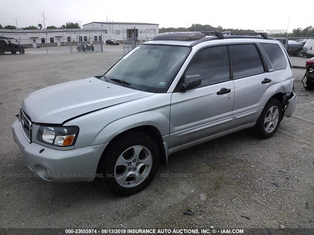 JF1SG65613H716888 - 2003 SUBARU FORESTER 2.5XS 银色 照片 2