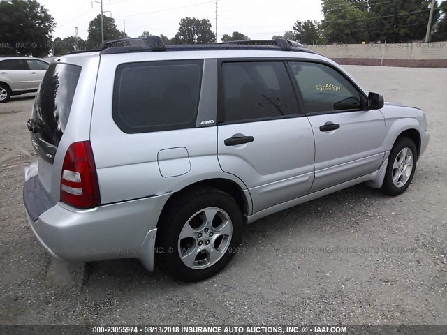 JF1SG65613H716888 - 2003 SUBARU FORESTER 2.5XS 银色 照片 4