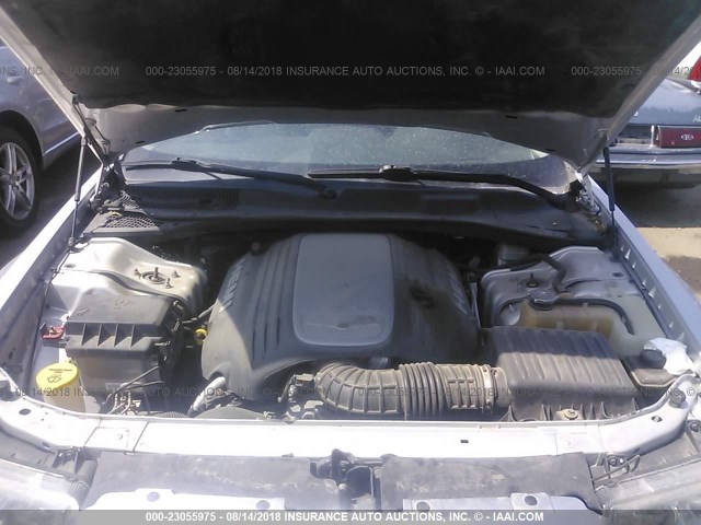 2C3JA63HX5H520719 - 2005 CHRYSLER 300C GRAY photo 10