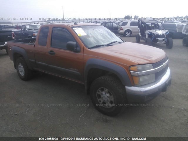 1GCDT196248153279 - 2004 CHEVROLET COLORADO ORANGE photo 1