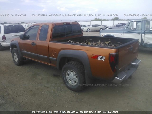 1GCDT196248153279 - 2004 CHEVROLET COLORADO ORANGE photo 3