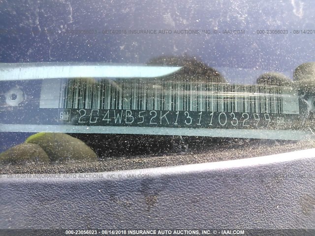 2G4WB52K131103299 - 2003 BUICK REGAL LS SILVER photo 9