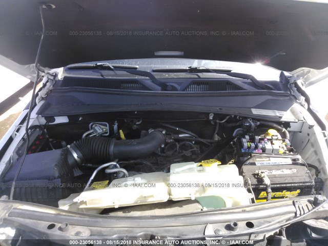 1D4PT4GK7BW549394 - 2011 DODGE NITRO HEAT თეთრი ფოტო 10