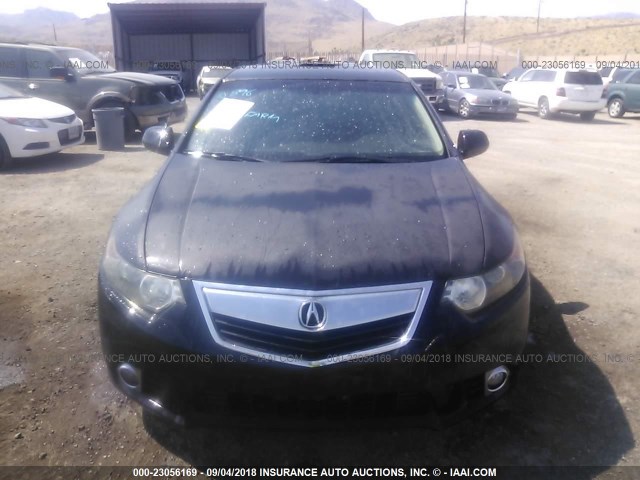 JH4CU2F68CC014853 - 2012 ACURA TSX TECH BLACK photo 6