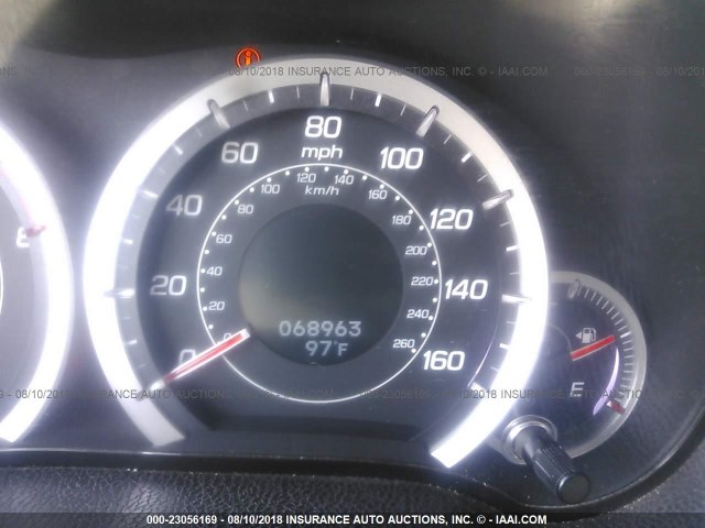 JH4CU2F68CC014853 - 2012 ACURA TSX TECH BLACK photo 7