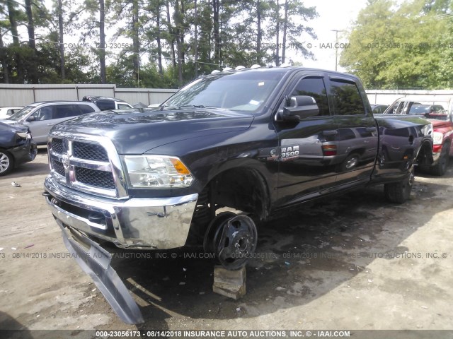 3C63RRGLXGG339479 - 2016 RAM 3500 ST GRAY photo 2