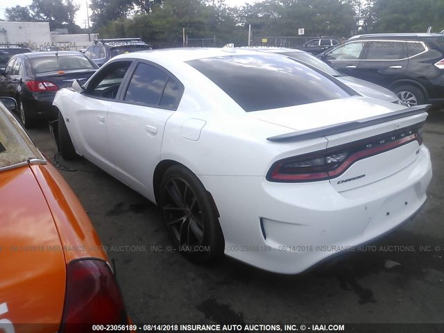 2C3CDXGJ7HH615505 - 2017 DODGE CHARGER R/T 392 WHITE photo 3