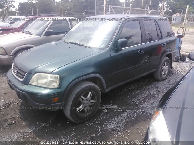 JHLRD18731S029438 - 2001 HONDA CR-V SE/LE GREEN photo 2