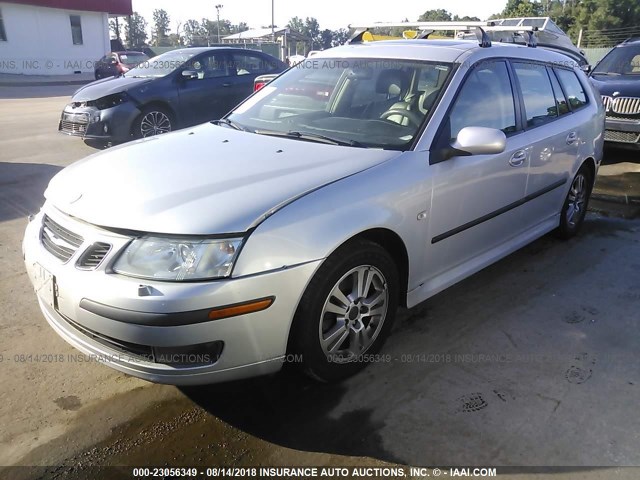 YS3FD59Y261116347 - 2006 SAAB 9-3 SILVER photo 2