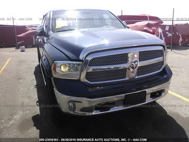 1C6RR7WT1DS689765 - 2013 RAM 1500 LONGHORN Dark Blue photo 6